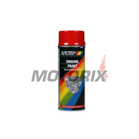 Barva na motor ve spreji -MOTIP- červená, 400ml