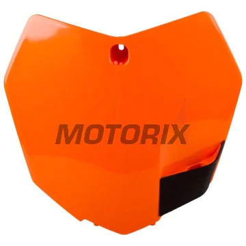 Motokrosová maska/tabulka startovního čísla -POLISPORT- oranžová, KTM XC-F 250/350/450 2013-2015