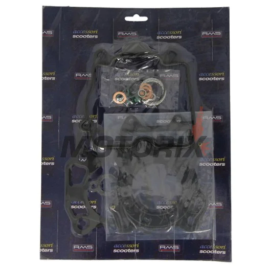 Kompletní sada těsnění motoru -RMS- Piaggio Beverly 250 2004-2009, Piaggio Carnaby 125 2008, Vespa GT 250 2006-2007, Vespa GTS 250 2005-2013, Vespa GTV 250 2006-2009