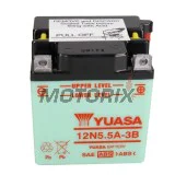 Akumulátor -YUASA- 12N5.5A-3B, 6Ah 12V
