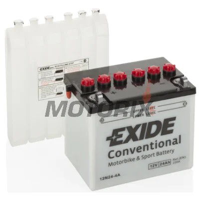 Akumulátor -EXIDE- 12N24-4A, 24Ah 12V