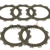 Sada spojkových lamel -TRW- MCC557-5, Aprilia RS4 125 (2011-2016), SX 125 4T (2019-2020), Tuono 125 ABS (2017-2022), Derbi GPR 125 4T (2009-2013), Mulhacen 125/125 4T (2007-2013), Senda 125R/DRD/SM Racing 4T (2009-2013), Terra 125/Adventure (2007
