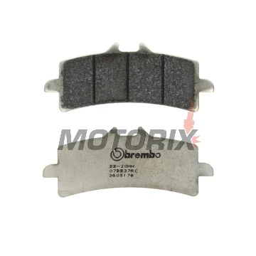 Brzdové destičky -BREMBO- 07BB37RC, Aprilia RSV4, Ducati Panigale/Diavel/1198, BMW S1000RR/HP4, KTM Super Duke 1290