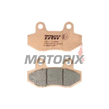 Brzdové destičky -TRW- MCB822SV, Honda CH125 Spacy, Hyosung Comet/GT/GV Aquila/RX/XRX/Karion, Kymco Pulsar 125 (1998-2010)