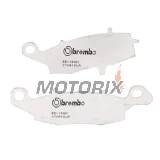 Brzdové destičky -BREMBO- 07KA18LA, Kawasaki ER-6F/ER-6N 650, Versys 650, VN Vulcan 800-2000, Z750/ZR-7, Suzuki V-Strom 650/1000, GS500, Bandit 600/650, SV650, Intruder 800/1500/1800