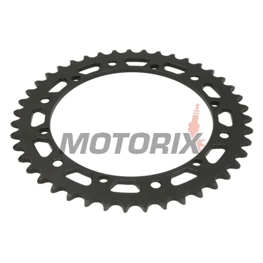 Zadní rozeta -JT- JTA853,43BLK, 43 zubů, černý, hliníkový, Yamaha DT 200 1989-1995, DT 250 1977-1980, DT 400 1977-1978, TT 250 1993-1995, XT 500 1977-1985