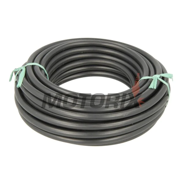 Zapalovací kabel -RMS- 7mm, 1m délka, PVC, černý