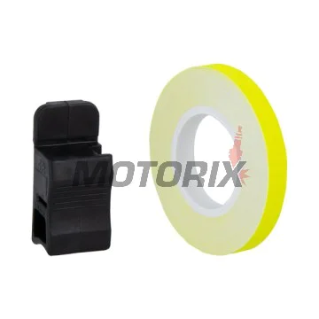 Proužky na ráfky -OXFORD- Wheel Stripes 6m x7mm, fluorescenčně žluté