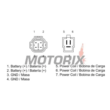 Regulátor dobíjení -DZE- regulátor dobíjení, 12V, 35A, ARCTIC CAT ARCTIC CAT, TBX, TRV; CAGIVA RAPTOR; SUZUKI DL, LT-A, LT-F, SV, VL 375-1000 2000-2009