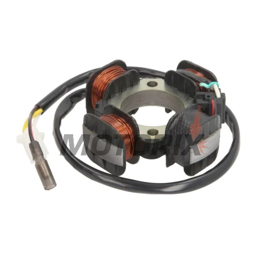 Stator (hvězda) -MOTORIX- 4 Cívek, Suzuki Sepia, Adress 50cc