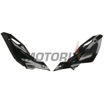 Zadní boční plasty -POLISPORT- černé, HUSQVARNA TC, TE 250-510 2008-2011