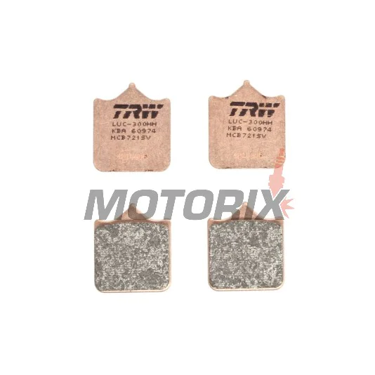 Brzdové destičky -TRW- MCB721SV, Aprilia RSV1000/Tuono 1000 (1998-2011); Benelli Tornado Tre 900 (2002-2005); Ducati 748/749/996/998/999/Monster S4RS (2001-2008); Husqvarna SM/SMR/SMS/STR 450-630 (2004-2012); KTM Duke/LC8/SM/SMC/Super Duke/Supermoto 690-9