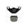 Brzdové destičky -TRW- MCB519, Aprilia Pegaso/Tuareg/RS4 50-600 1989-2014; Kawasaki KDX/KMX/KX 100-250 1981-1998; Peugeot Vivacity/Speedake/Buxy 50-100 1994-2010; Suzuki Address/Street Magic 50-125 1995-2016