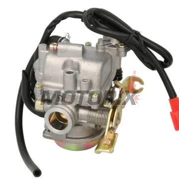Karburátor -MOTORIX- CVK 17mm, kovová víčko, GY6 50cc, Kymco