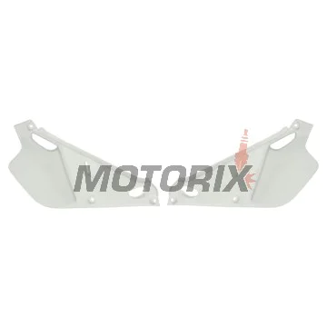 Zadní boční plasty -POLISPORT- bílé, YAMAHA YZ 80 1993-2001