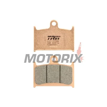 Brzdové destičky -TRW- MCB595SV, Suzuki GSX-R 400/750/1100 (1988-1995), Triumph Daytona, Rocket III, Speed Triple, Sprint, Thunderbird, Tiger, Trophy (1991-2016), Yamaha TZ250 (1990-2001)