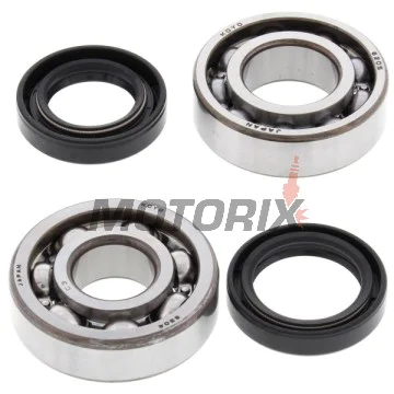 Sada ložisek a gufer klikové hřídele -4 RIDE- Yamaha IT 125 1980-1981, Yamaha IT 175 1977-1981, Yamaha YZ 100 1976-1981, Yamaha YZ 125 1976-1979, Yamaha YZ 175 1976