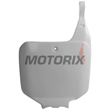 Motokrosová maska/tabulka startovního čísla -POLISPORT- bílá, HONDA CR 125/250/500 1995-2002