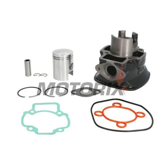 Sada válce a pístu -MOTORIX- 50cc (40mm), 5 úhlu hlava, Piaggio, Gilera, Vespa