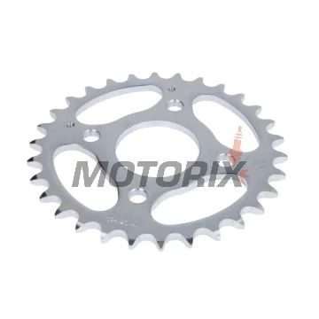 Zadní rozeta -JT- JTR1071,30, 30 zubů, ocelový, Kymco Mxer 150 2002-2007, Mxer 50 2002-2004, MXU 150 2000-2005, 2007-2015, MXU 50 2004-2008