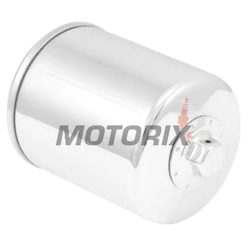 Olejový filtr -K&N- KN-171C, chrom, s 17mm matice pro snadné povolení
