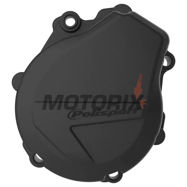 Chránič víka statoru -POLISPORT- černý, HUSQVARNA FE; KTM EXC-F 450/500/501 2017-2024