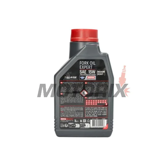 Olej do tlumičů -MOTUL- FORKOIL, 15W, pro přední vidlice/vidlice, 1L