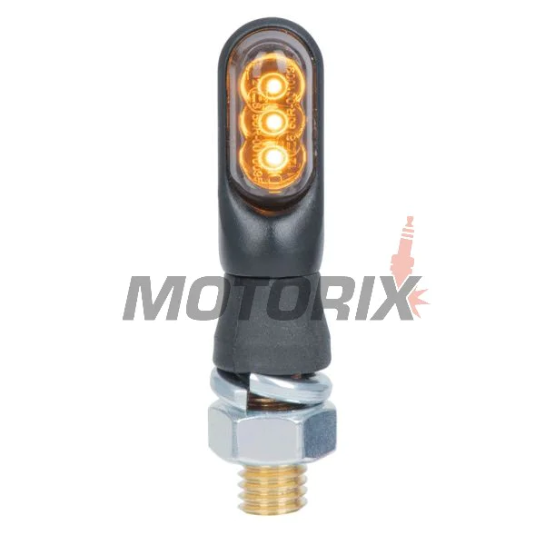 Sada blinkrů -OXFORD- ATOM Mini, 3 LED, černé