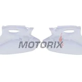 Zadní boční plasty -POLISPORT- bílé, YAMAHA YZ 250 2001-2002