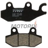 Brzdové destičky -TRW- MCB689, Kawasaki KLF/KVF/KX/KLX, Kymco Agility/Grand Dink/Stryker, Suzuki Burgman, Peugeot Satelis, Honda Rebel/NSR, Husqvarna TE 610, Yamaha YZ (1989-2017)