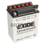 Akumulátor -EXIDE- YB14L-B2, 14Ah 12V
