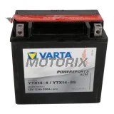Akumulátor -VARTA- YTX14-BS, 12Ah 12V