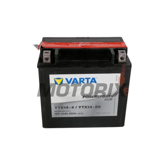 Akumulátor -VARTA- YTX14-BS, 12Ah 12V