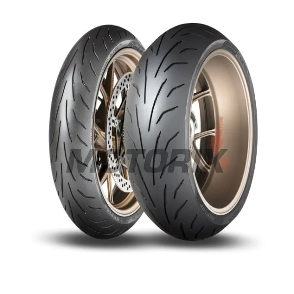 Přední silniční pneumatika -DUNLOP OPONY- 120/70ZR17, QUALIFIER CORE