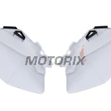 Zadní boční plasty -POLISPORT- černé/bílé, YAMAHA YZ 250/450 2006-2009