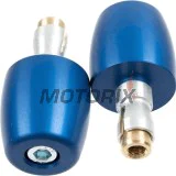 Koncovky řídítek (závaží) -TRW- 12mm, Modré - univerzální