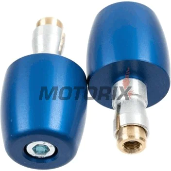 Koncovky řídítek (závaží) -TRW- 12mm, Modré - univerzální