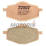 Brzdové destičky -TRW- MCB539SI, Adly Fox 50, Beta Euro/Jonathan 350, Gilera RC600, Apache 125, MBK Flame 125, Thunder 125, Skyliner 125, Booster 100, Sachs Roadster 650/800, Yamaha DT50/80/125, TDR125, TT600, XT350/500/600 Tenere, XTZ660 Tenere, YBR125