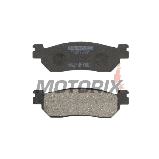 Brzdové destičky -RMS- 22 510 2660, Yamaha VP 250 2007-2013, Yamaha YP 125 2011-2014, Yamaha YP 250 1996-2003, 2005-2015