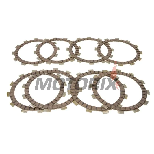 Sada spojkových lamel -4 RIDE- TCS2255, Yamaha FJ/FZ/FZ6 600-750, TDM 850, XJ/XJR 400-900 Diversion/Seca, XTZ 750 Super Tenere, YZF-R6 600 (1980-2010)