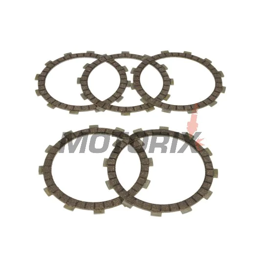 Sada spojkových lamel -TRW- MCC216-5, Kawasaki EL 250 Eliminator 1988-2003, Kawasaki EX 250 Ninja 1990-2004, Kawasaki GPX 250R 1988-1995, Kawasaki ZZR 250 1990-1993