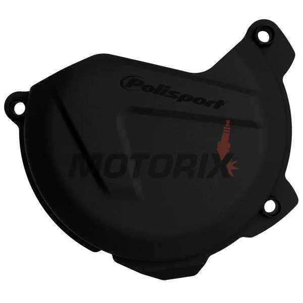 Chránič víka spojky -POLISPORT- černý, HUSQVARNA FC, FE, FX; KTM EXC-F, SX-F, XC-F, XCF-W 250/350 2013-2016