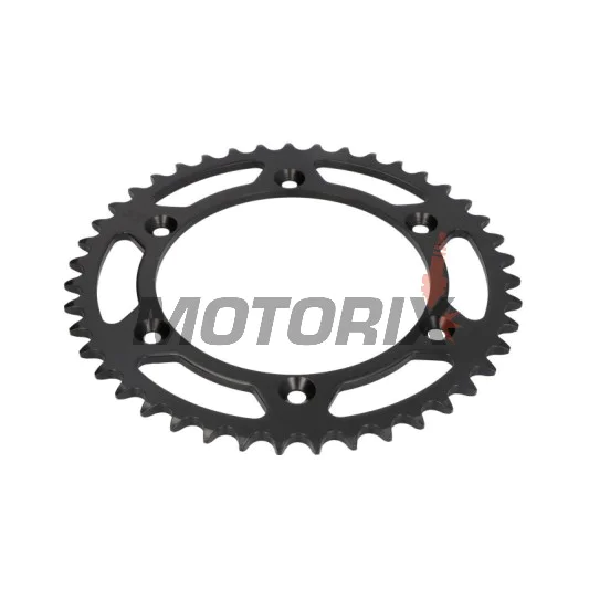 Zadní rozeta -JT- JTR822,43, 43 zubů, ocelový, Betamotor RR 250/400/450 2005-2012, RR 520 2010-2014, RR 525 2005-2009, RR Enduro 250/450/525 2005-2008, RR Enduro 350 2012, Cagiva WMX 125/250 1989-1992, Gas Gas EC 125/300 2000-2012