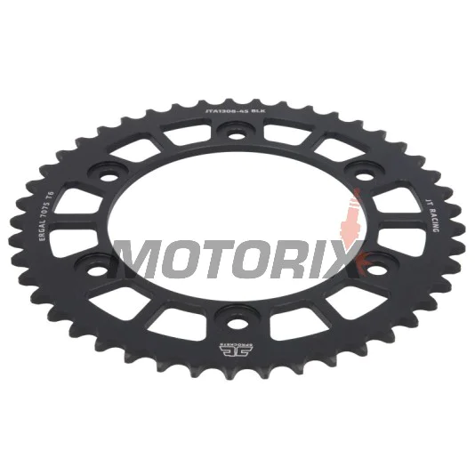 Zadní rozeta -JT- JTA1308,45BLK, 45 zubů, černý, hliníkový, Honda CBR 600 2001-2007