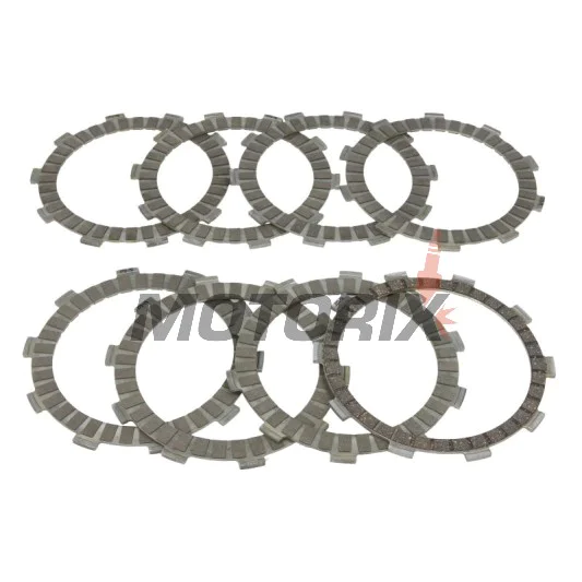 Sada spojkových lamel -TRW- MCC110-8, Honda CB600/900 Hornet, Honda CBF600 N/S/ABS, Honda CBR600F/RR/650F/900RR Fireblade, Honda NSR400R, Honda VFR800 VTEC/Crossrunner, KTM Duke/RC/FE 390, Suzuki GSF650 Bandit, Suzuki GSR600, Suzuki GSX650F/FA