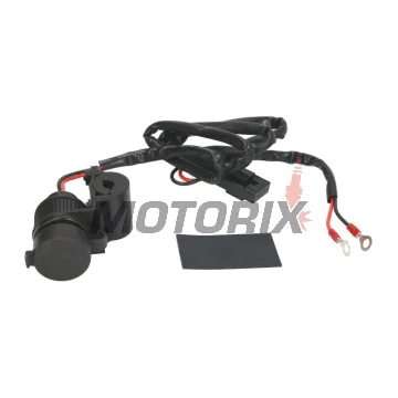USB adaptér -OXFORD- s držákem na řídítka 22mm - univerzální