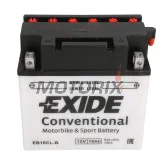 Akumulátor -EXIDE- YB16CL-B, 19Ah 12V