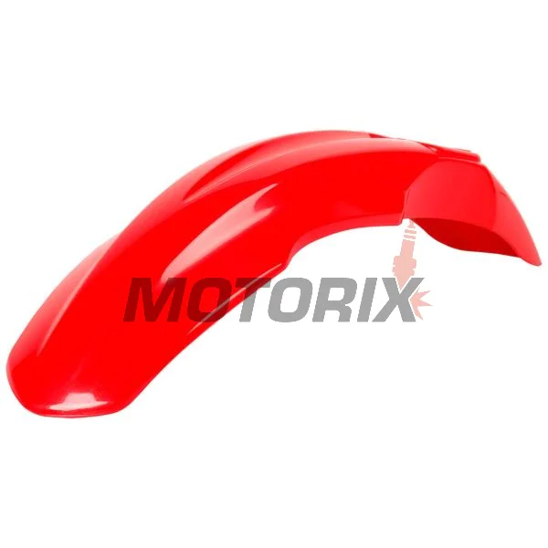 Přední Supermoto blatník -POLISPORT- červený, HONDA CR 150 2007-2023