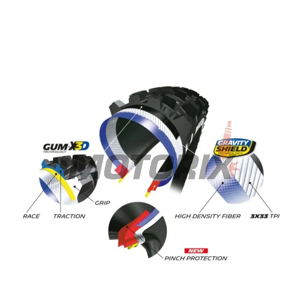 Plášť na kolo -MICHELIN- 29X2.40, WILD ENDURO