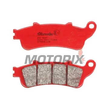 Brzdové destičky -BREMBO- 07HO42SA, Honda CBF600 (N/S/SA/ABS), CBR1100XX Blackbird, VFR800 (FI/ABS), FES125 Pantheon + Kawasaki Versys 650